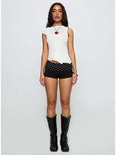 Load image into Gallery viewer, Polka Dot Patchwork Shorts